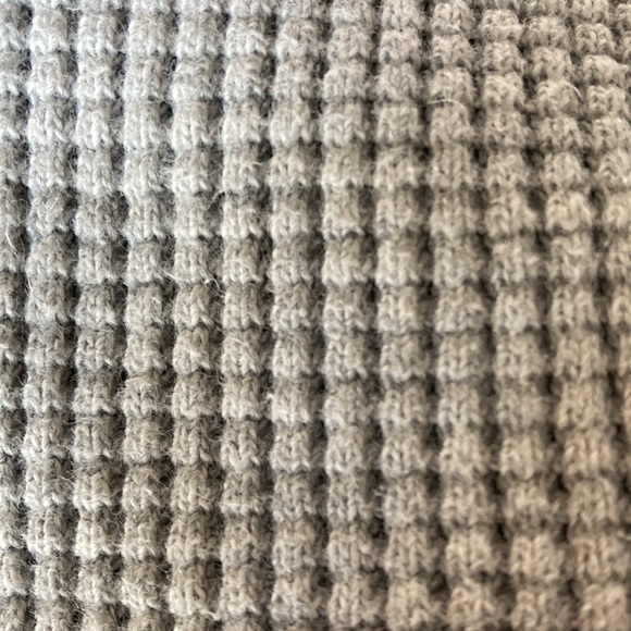 J Crew waffle crew crop pullover, size small - Picture 6 of 6